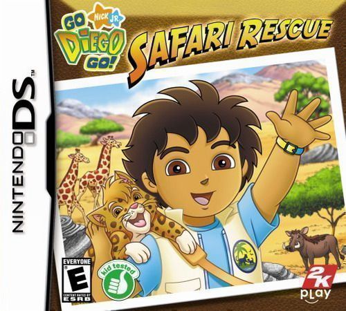 Go, Diego, Go! - Safari Rescue (Sir VG) (USA) Game Cover